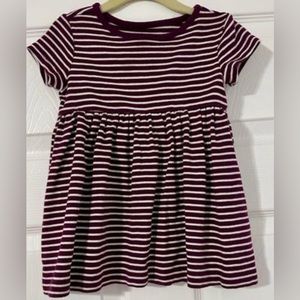 Moon and Back by Hanna Andersson Baby Girls' Knit Dress, 18-24 Months